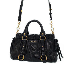 Miu Miu 2way Handbag Black